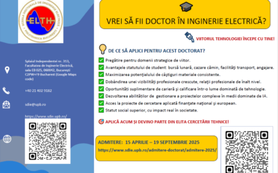 ADMITERE DOCTORAT – 15.04.2025-19.09.2025