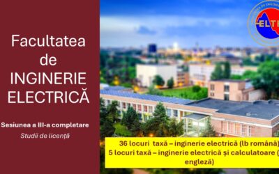 Admitere Licență 2025 – Sesiunea a III-a completare