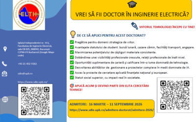 Admitere Doctorat 2026 – 16 Martie – 11 Septembrie 2026